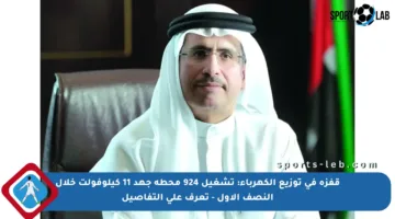 قفزة في توزيع الكهرباء: تشغيل 924 محطة جهد 11 كيلوفولت خلال النصف الأول – تعرف على التفاصيل